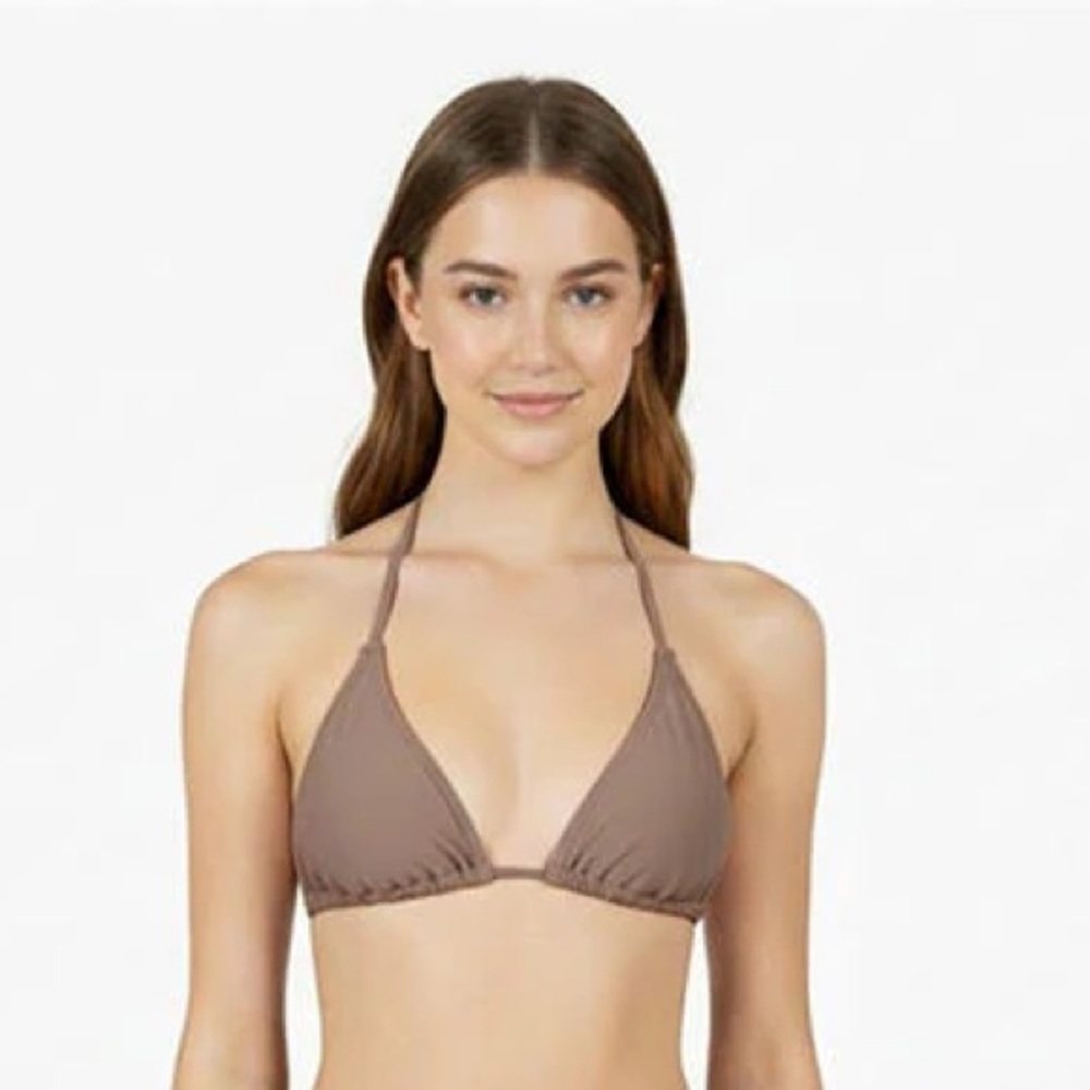 NWOT L*Space triangle string bikini greige